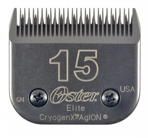 Elite Cryogenx Professional Animal Clipper Blade Size #15 Model 78919-526