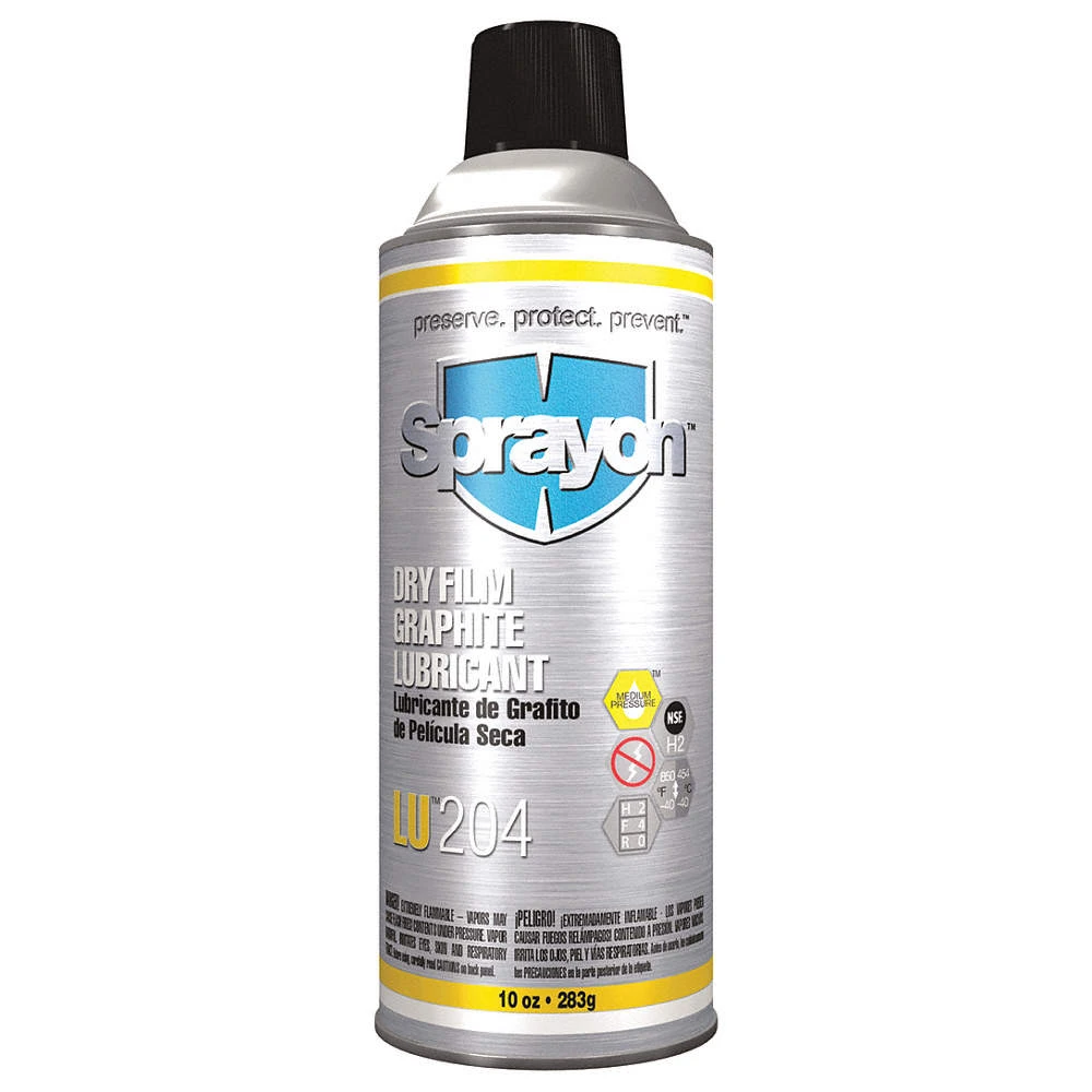 S00204 Dry Graphite Lube - 10 Oz. Aerosol Can For Lubrication