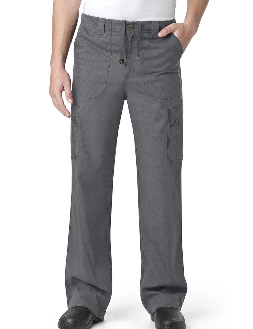 Men's Ripstop Multi-cargo Scrub Pant In Pewter, Size Large