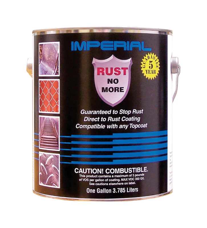 Rust No More Gray Gloss Silicone Enamel Primer 1 Gallon - W59051g