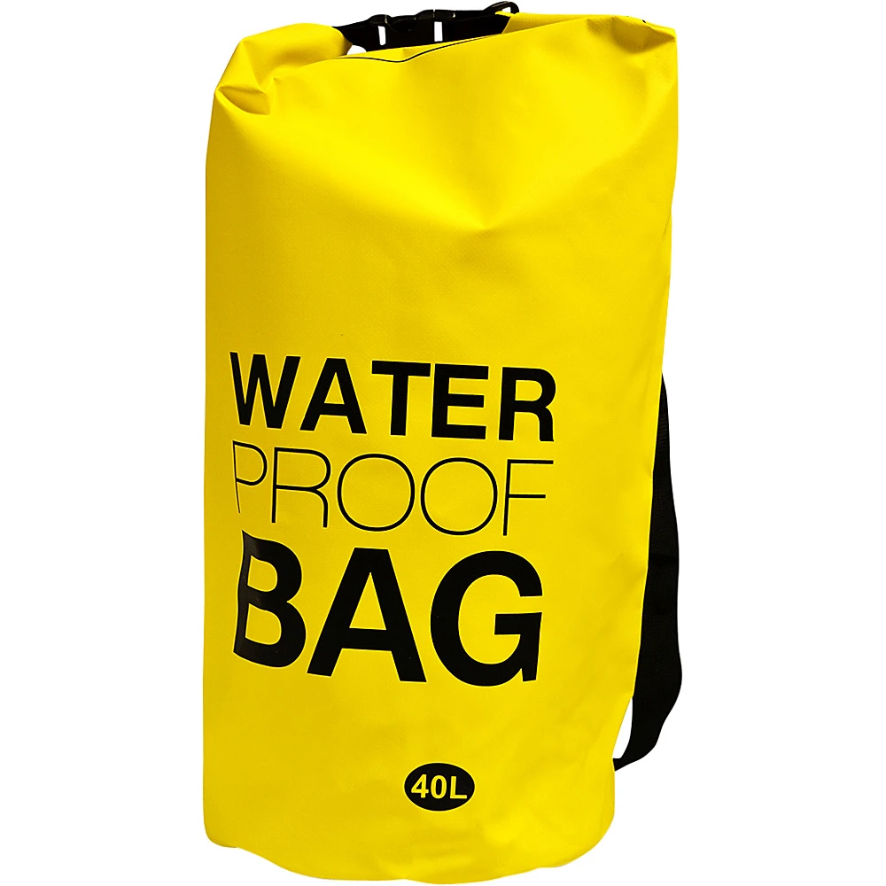 Waterproof 2 Liter Yellow Carrying Bag For Outdoor Activities