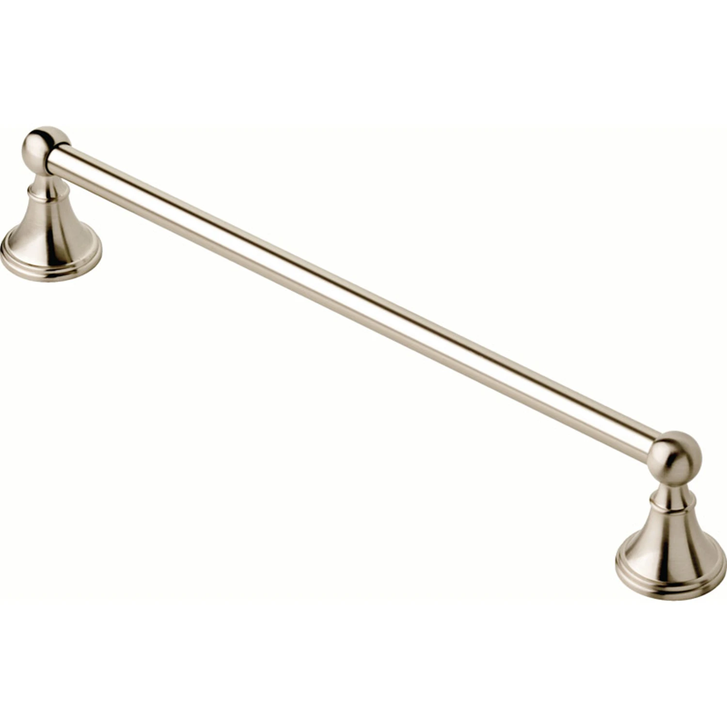 Crestfield Satin Nickel Towel Bar 18 In. L Die Cast Zinc - Model 138029