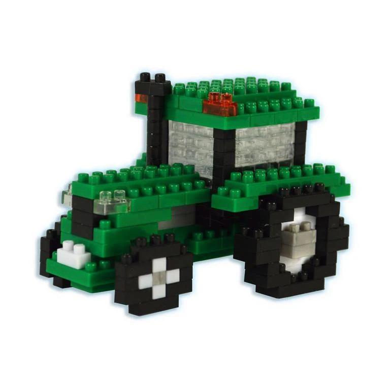 University Games 3D Pixel Puzzle - Tractor 192-Pieces, Multicolor