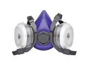 8661-92 Bandit Medium Dual Cartridge Respirator Mask With N95 Filter