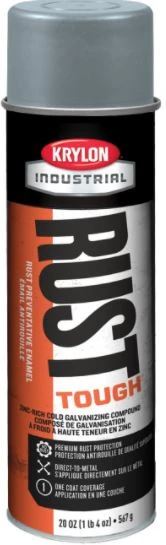 Rust Tough 20 Oz. Cold Galvanize Aerosol Primer - Set Of 6 Cans