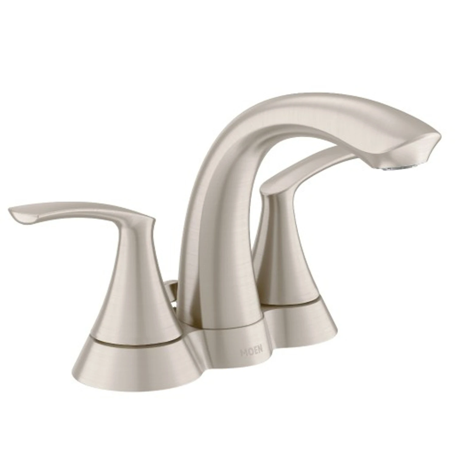 Darcy Brushed Nickel Two-handle Bathroom Faucet 4 In. Centerset Model Ws84550srn