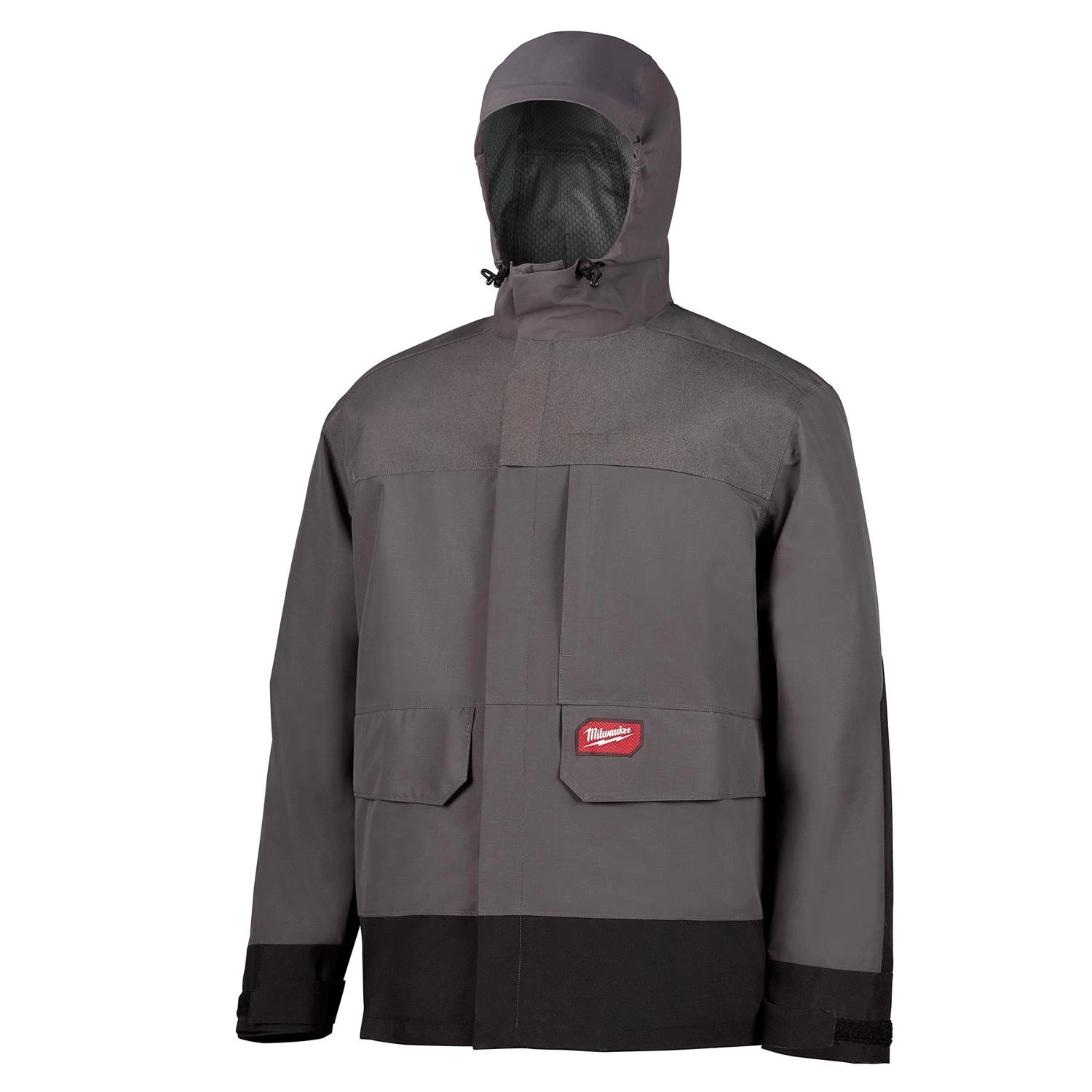 GRAY RAINSHELL JACKET 2X