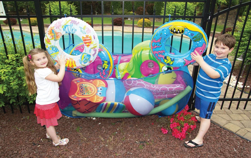 Pool Blaster Pool Pouch 30 In. H X 12 In. W X 60 In. L Organizer