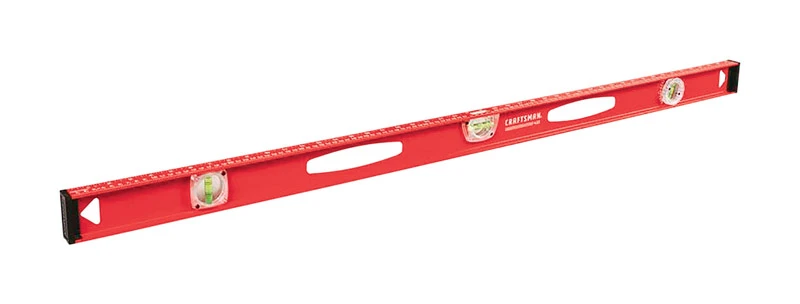 48 In. Aluminum Magnetic I-beam Level With 3 Vials And Heavy-duty Construction