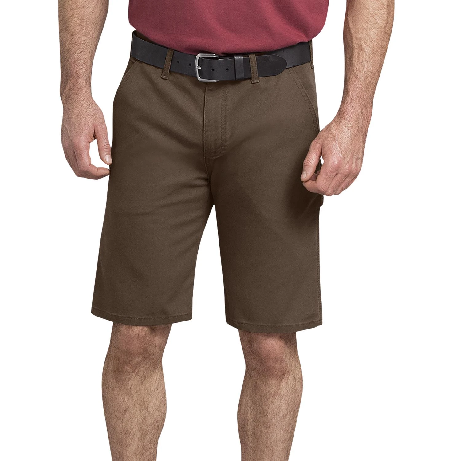 Men's Dickies TOUGH MAX Duck Carpenter Shorts, Size: 32, Brown