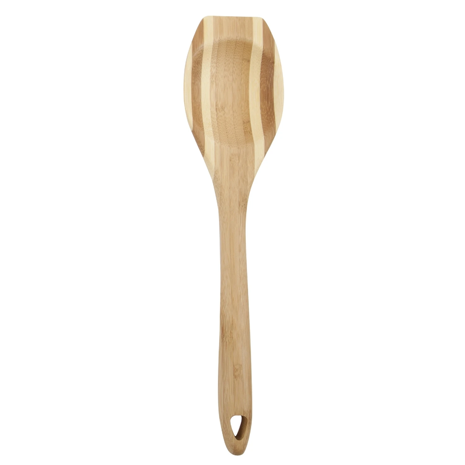 Pro Chef 12 In. Natural Bamboo Spoontula - Kitchen Utensil