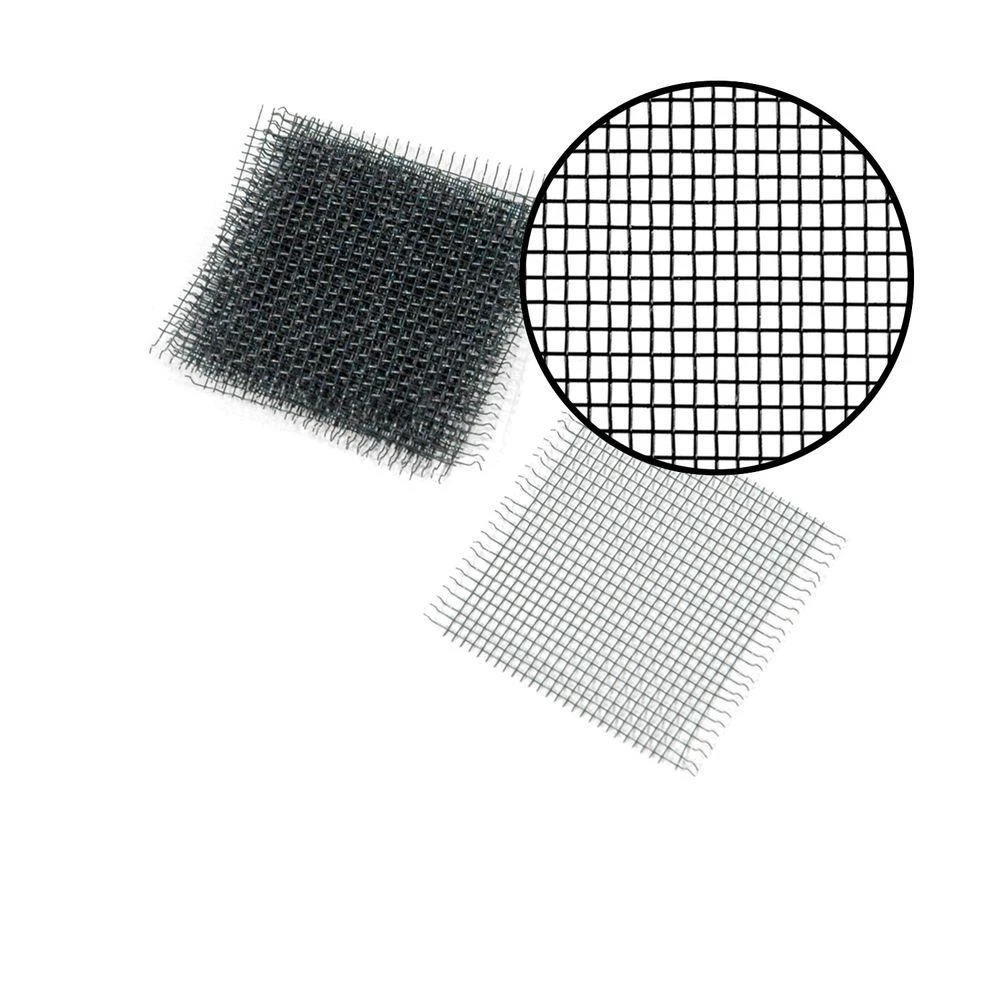 4.5 In. W X 5 In. L Charcoal Aluminum Screen Repair Patch
