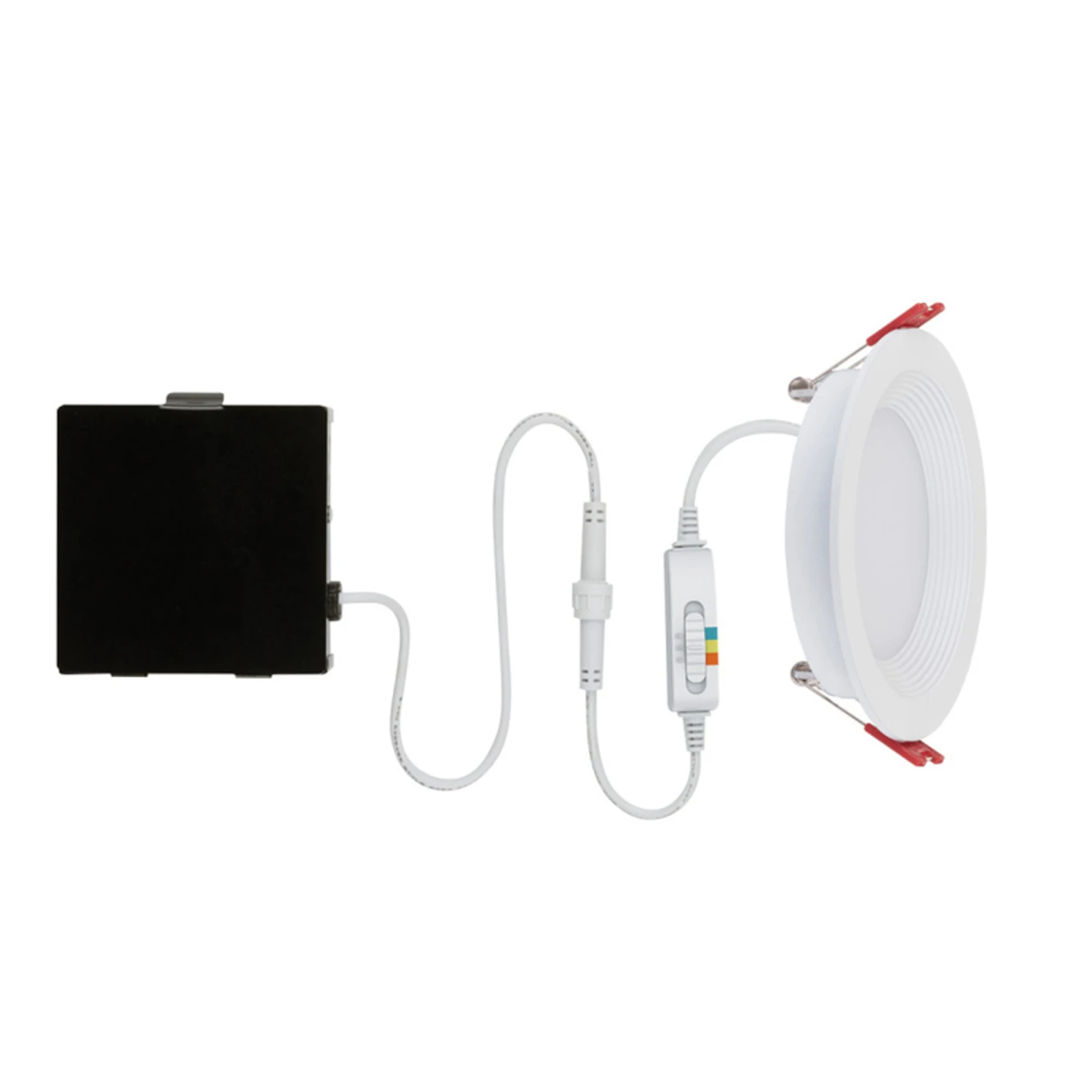 Ultra Slim Energy Star Frost White 4 In. Metal Led Canless Recessed Downlight 9 W