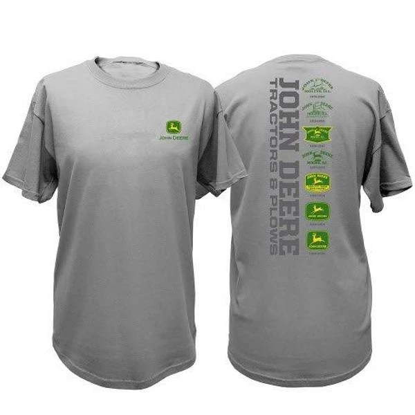 Men's Short Sleeve Classic Logo T-shirt - Grey - Model Lp67110