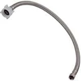 3/8" Compression X 7/8" Ballcock X 9" Stainless Steel Toilet Supply Line S3878093l