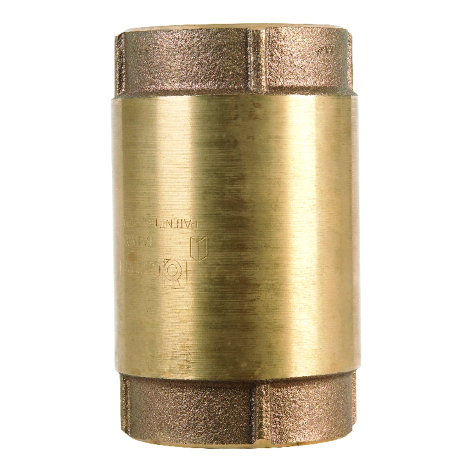 2 In. Fnpt X Fnpt Red Brass Spring Loaded Check Valve Cv-8tlf