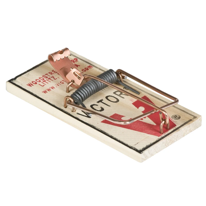 Victor Small Snap Trap For Mice 4 pk