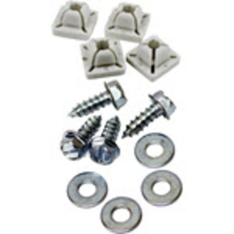 Metal/nylon License Plate Fasteners For Most Vehicles - Model 93370