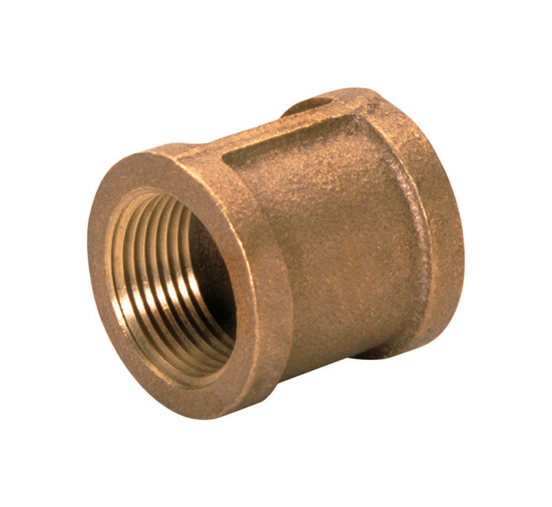 1/4 In. Fpt X 1/4 In. Fpt Lead-free Red Brass Coupling
