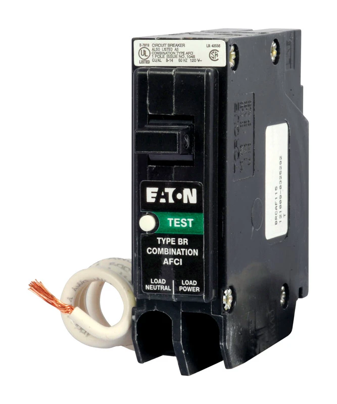 15 Amp Combination Afci Single Pole Arc Fault Circuit Breaker Type Br