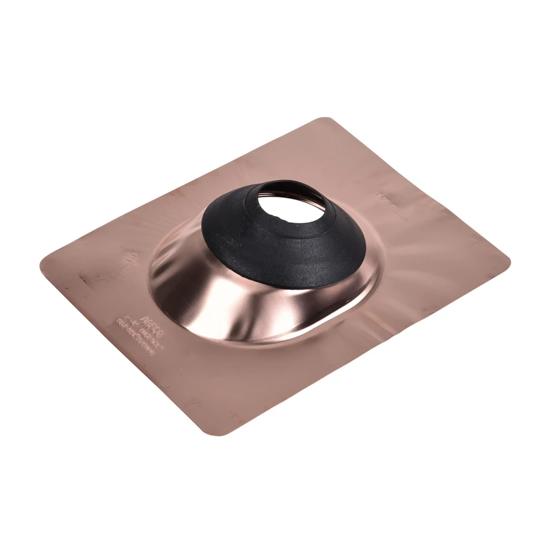 All-flash No-calk 12 In. W X 15-1/2 In. L Copper Roof Flashing Bronze