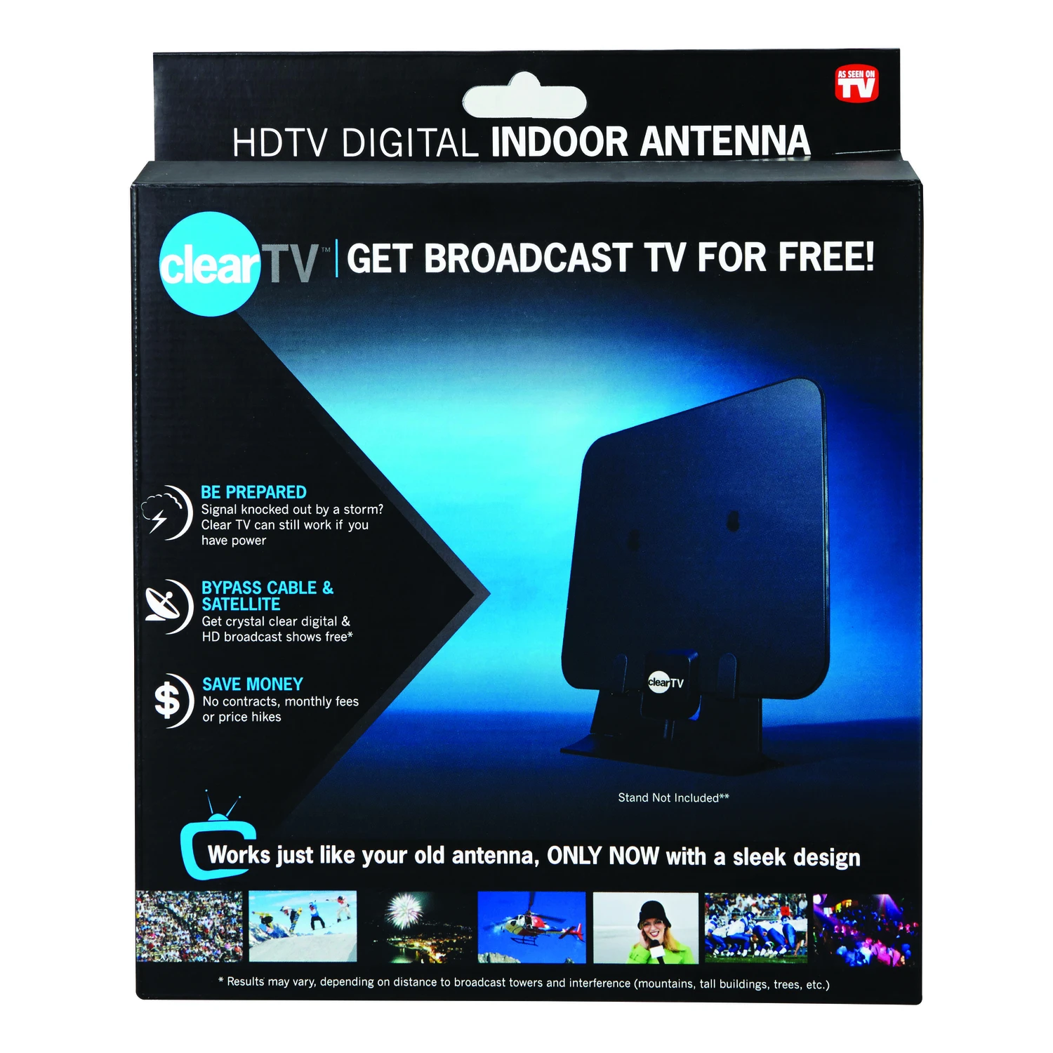 ClearTV Indoor HDTV Digital Antenna 1 pk