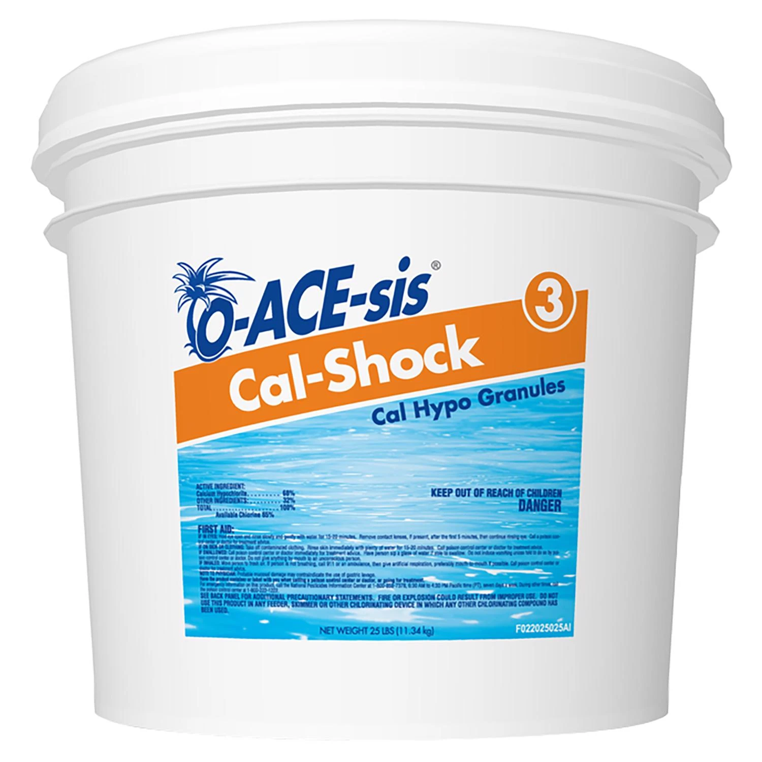Granule Cal-shock 25 Lb Pool Chemical For Algae And Bacteria Control