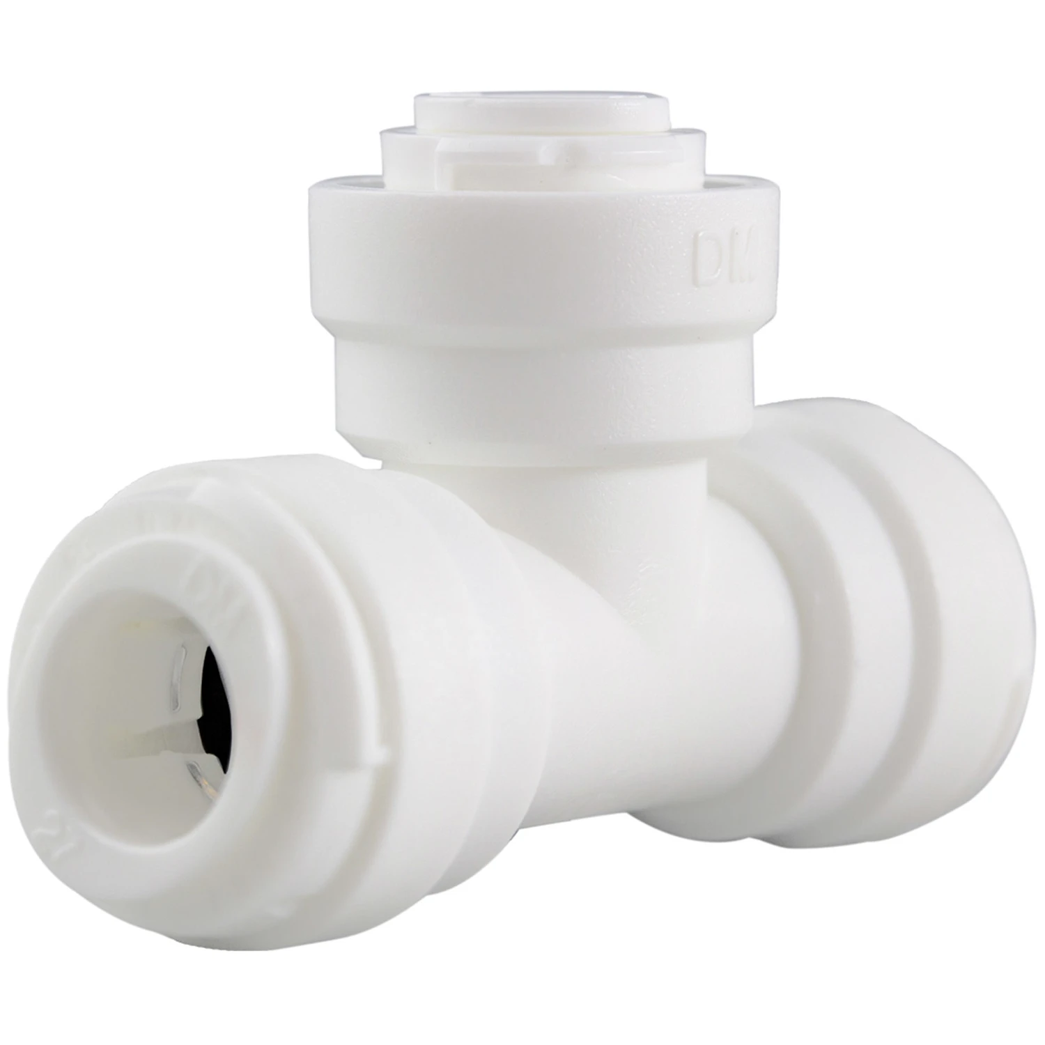 Quick Connect 3/8 In. Push X 3/8 In. D Push Plastic Tee Fitting
