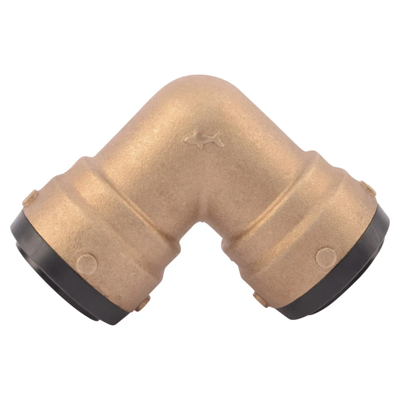 Push To Connect 1-1/2 In. 90 Degree Elbow - Lead Free Dzr Brass