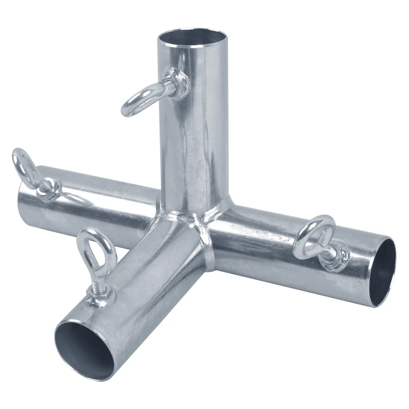 Ahc P4i Galvanized Steel Canopy Fitting 1.5 Ft. L, 1-1/2 In. Diameter