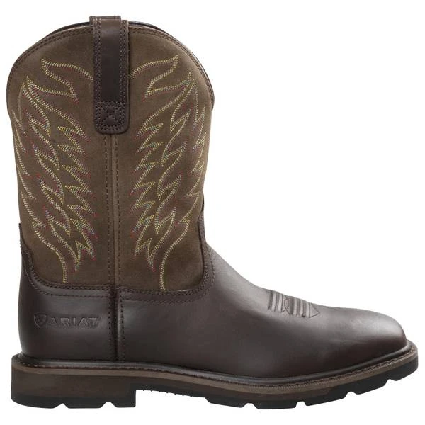 Men's Groundbreaker Tall Boot, Size 10 Wide, Brown - Western Style