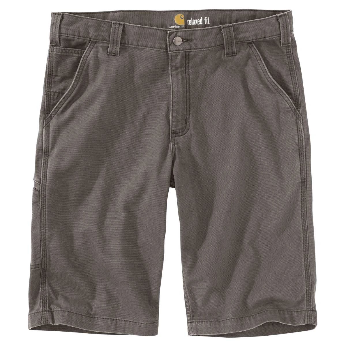 Men's Rugged Flex 13 Inch Rigby Shorts - Size 38 - Gravel Color