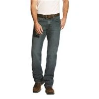 Men's Rebar M4 Low Rise Boot Cut Jeans, Size 36 In. X 36 In., Carbine Color