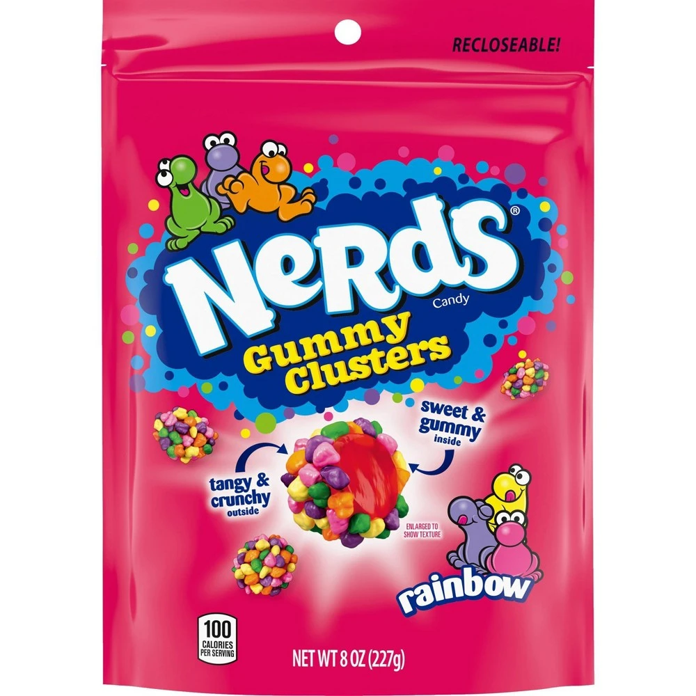 Nerds Gummy Crunch Clusters Bag - 8.0 oz