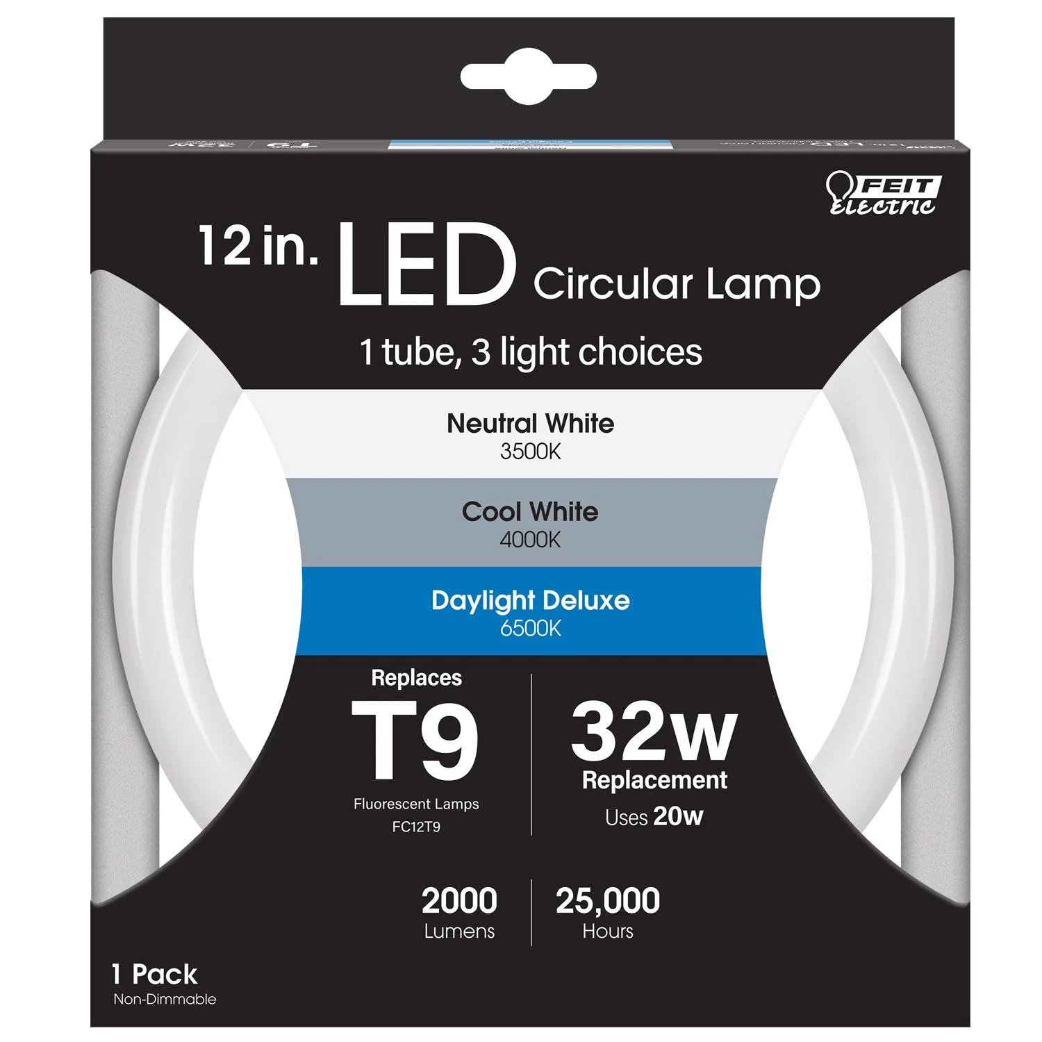 T9 4-pin Led Tube Light Color Changing 32 Watt Equivalence 1 Pk Or 12 Pk