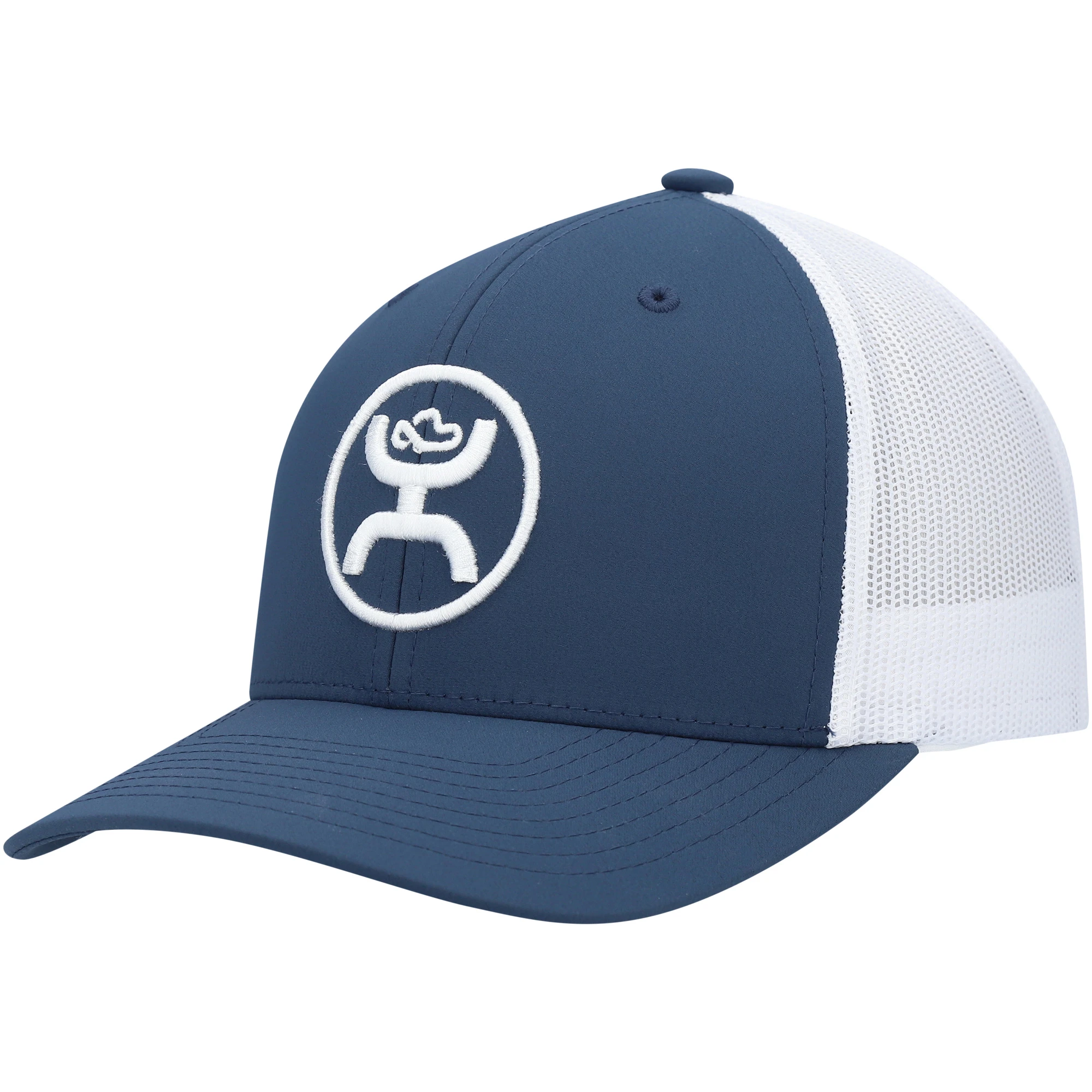 Cody O Classic Trucker Snapback Hat - Navy And White - One Size Fits All