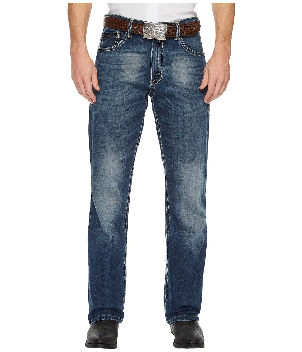 Men's 42 Vintage Bootcut Slim Fit Jeans 36x32 Midland