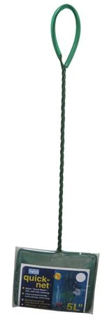 Quick Aquarium Net - 5 Inch Long With 16 Inch Handle