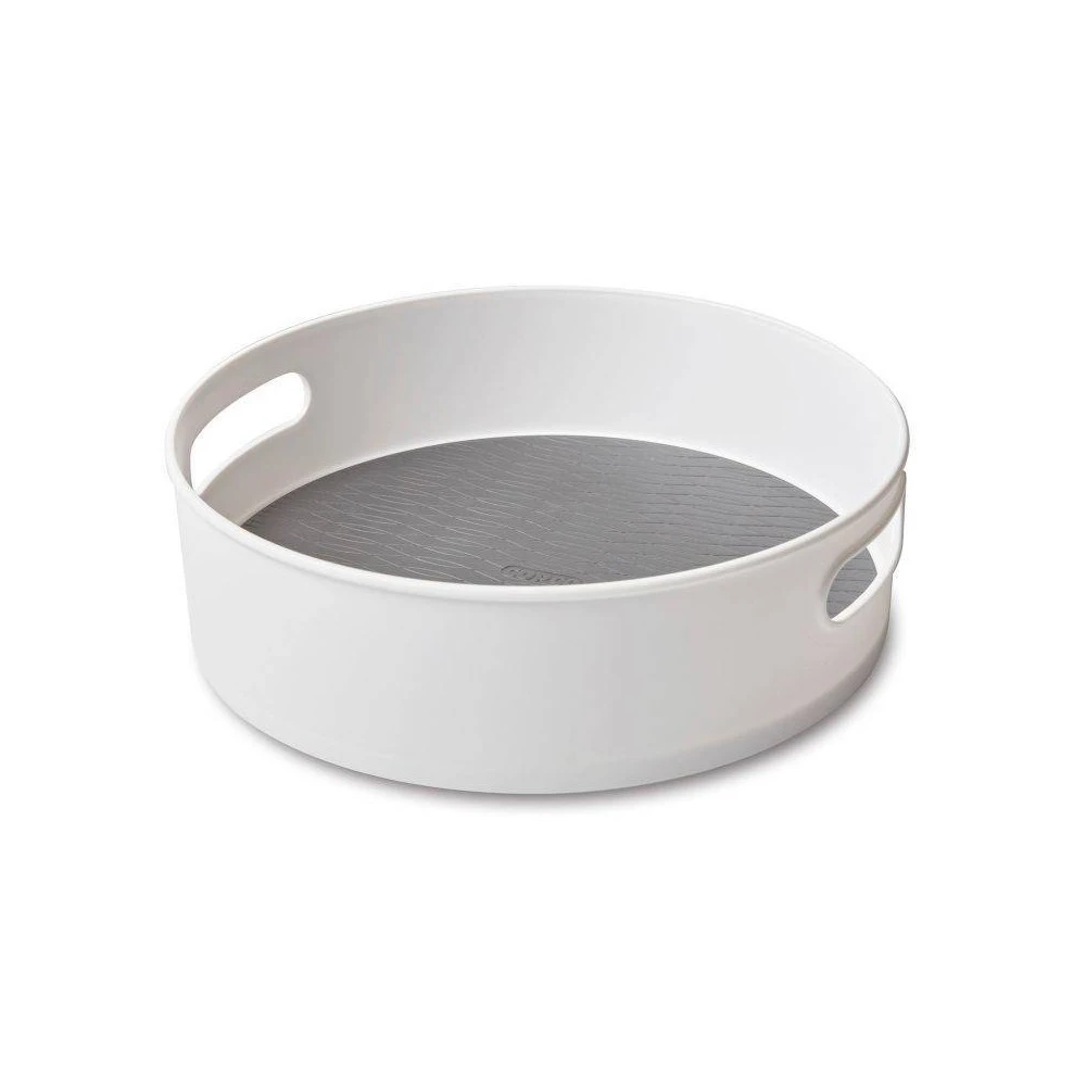 5218327 12-inch Non-skid Storage Turntable For Organizing