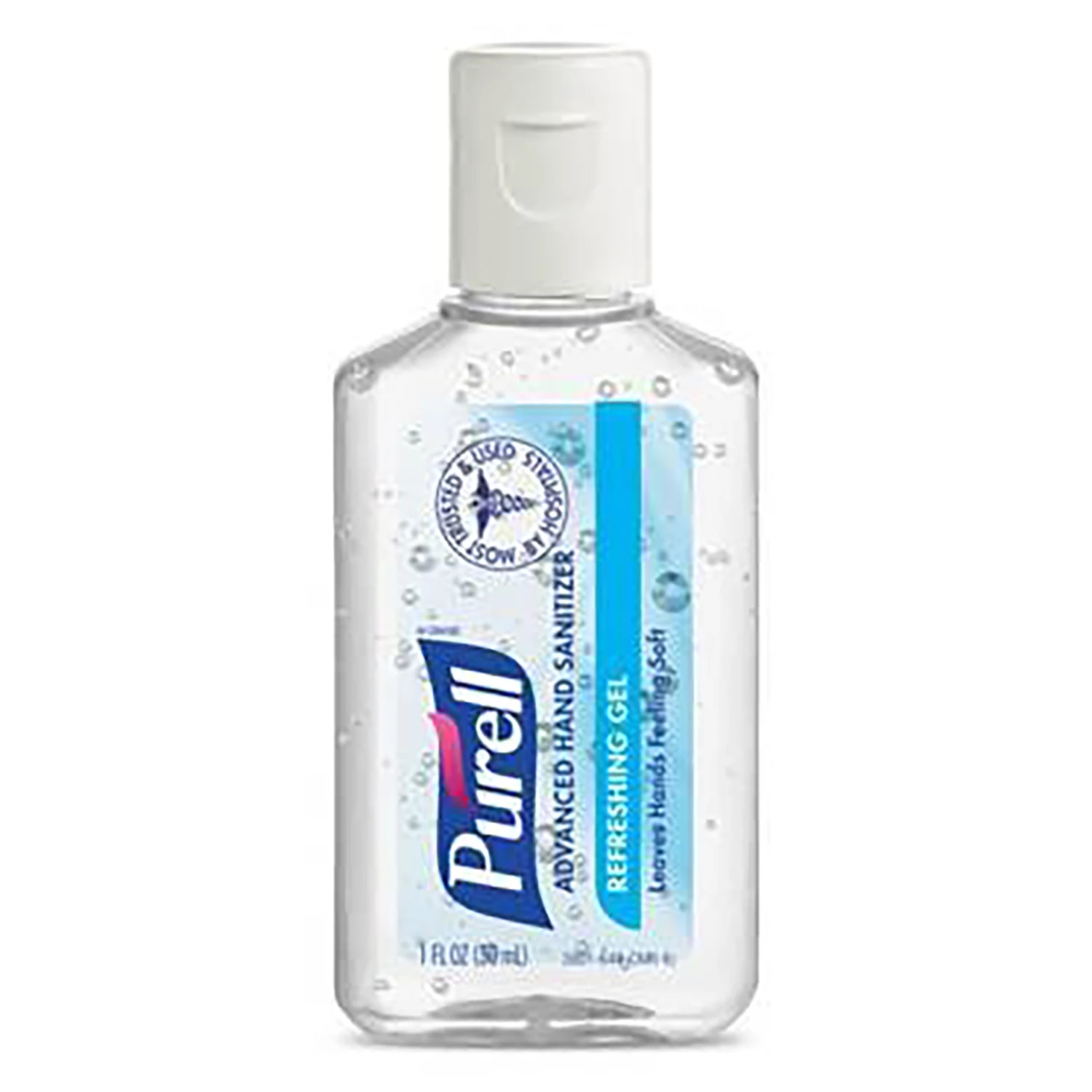 Unscented Gel Hand Sanitizer 1 Oz - Antibacterial Moisturizing Formula