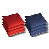 Cornhole Bean Bags Set Of 8 - Official Size 7.5" For Competitive Play