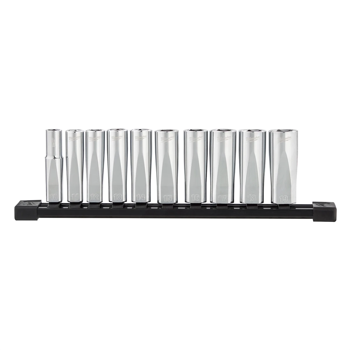 3/8 In. Drive Metric 6 Point Deep Well Socket Set 10 Piece