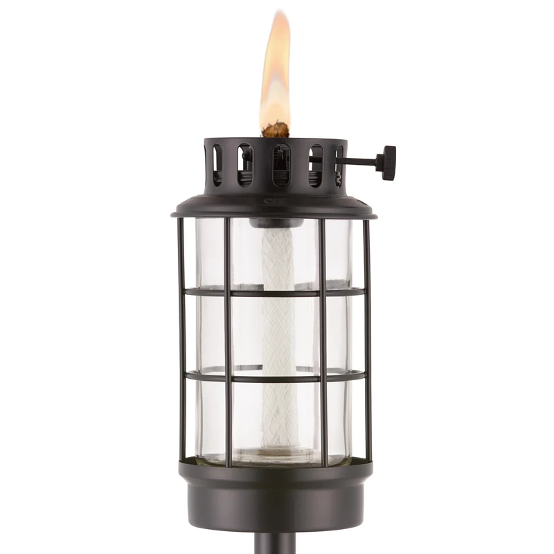8050817 65 in. Metal Lantern Outdoor Torch