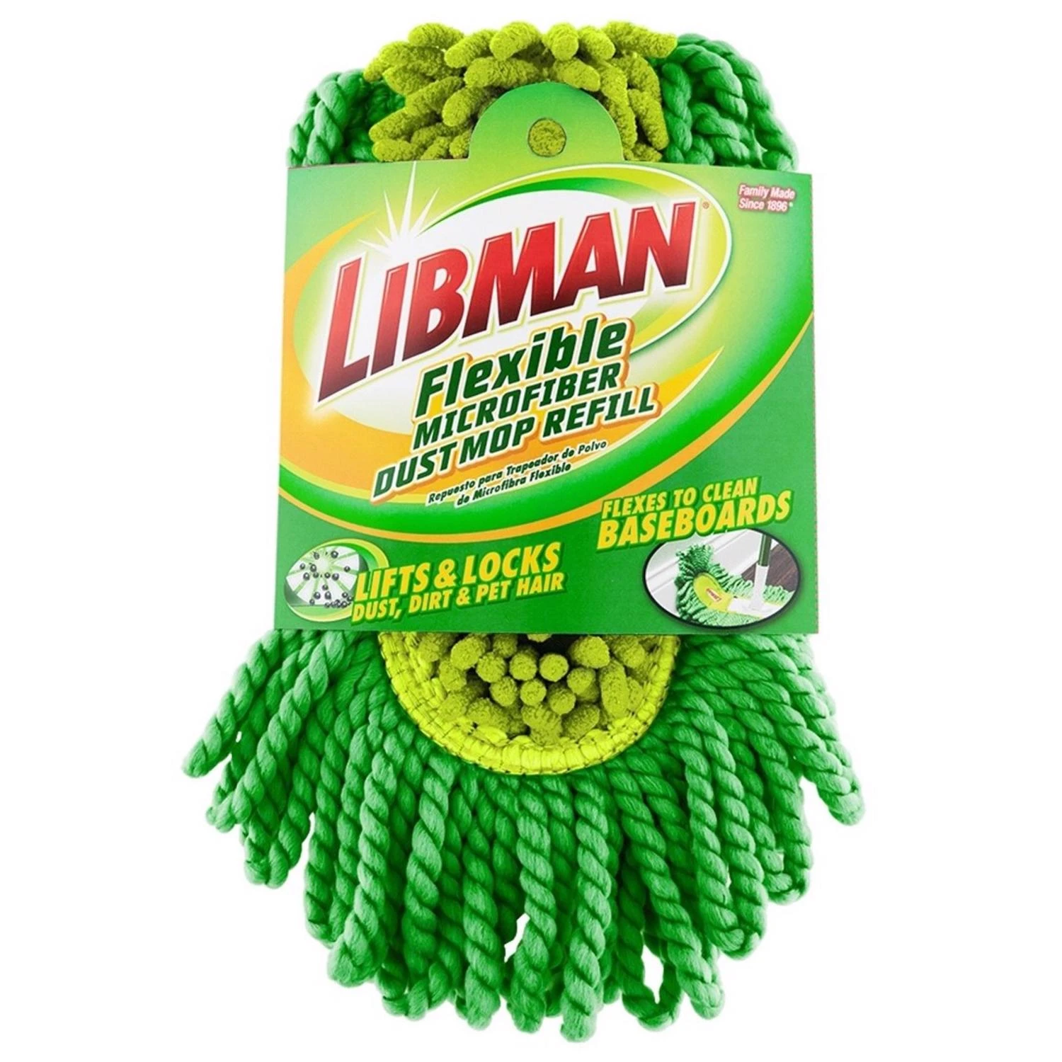 1025585 Dust Microfiber Dust Mop Refill&#44; Green