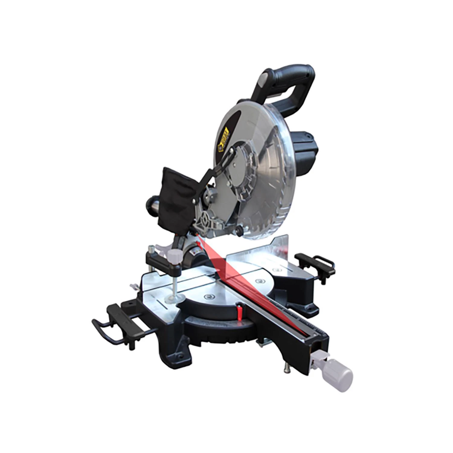 Steel Grip 15 Amps 10 Inch Corded Compound Miter Saw Tool Only With Laser Guide
