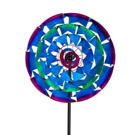 75" WIND SPINNER, PSYCHEDELIC BLADES