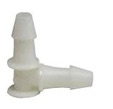 Nylon Hose Barb Elbow, 90 Degree, 3/8 In. ID