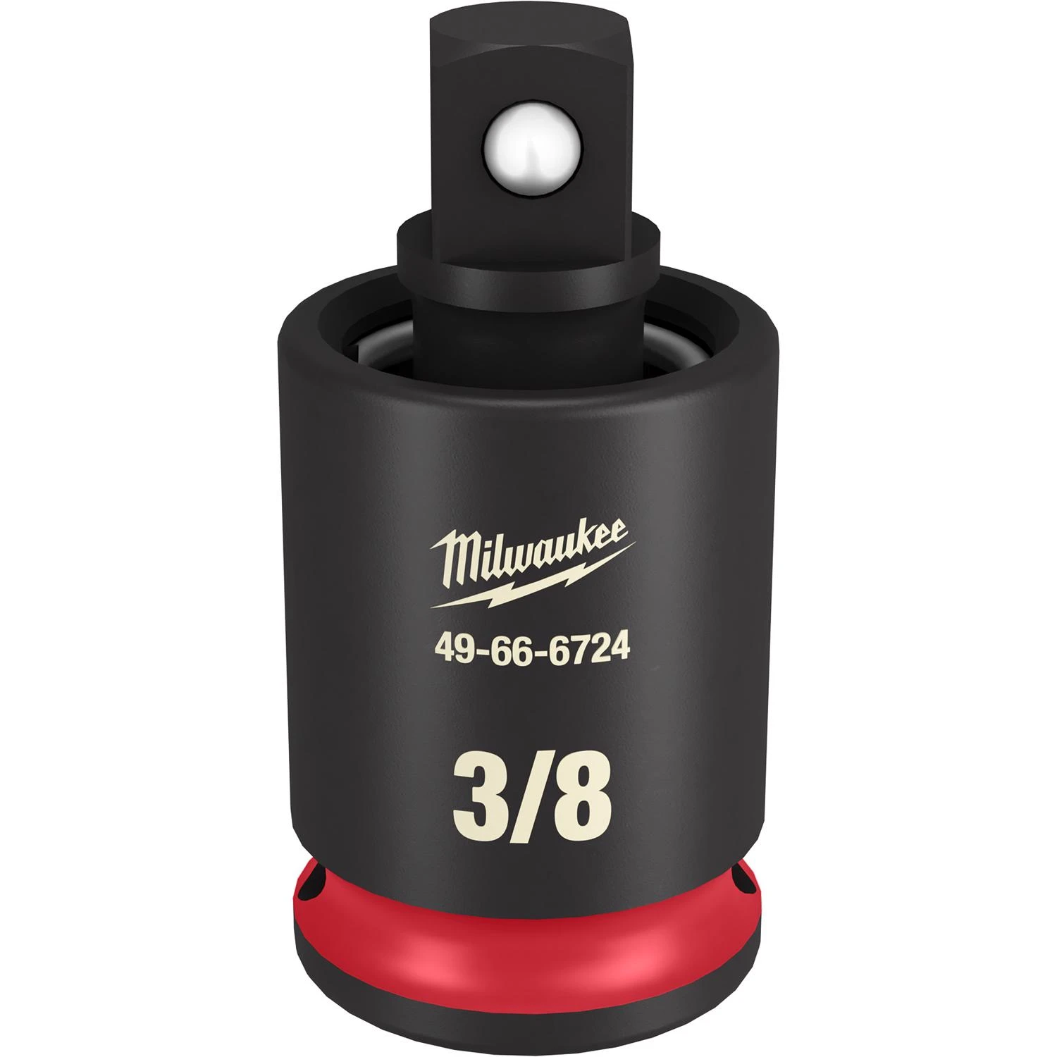 Pack of 1 Milwaukee 49-66-6724 Shockwave Impact Duty Universal Joint 3/8 Drive