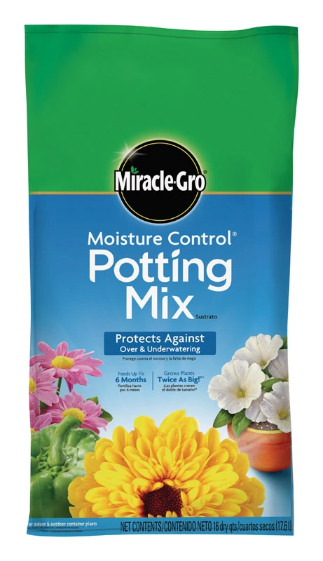 Moisture Control Flower And Plant Potting Mix 16 Quart