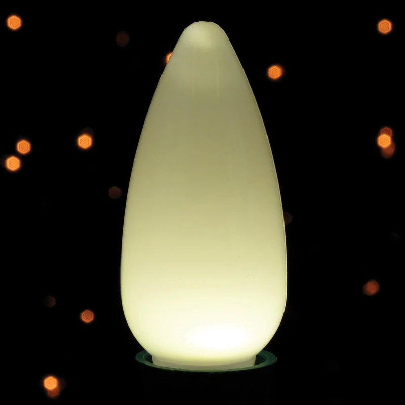 Led C9 White Replacement Christmas Light Bulbs 25 Count